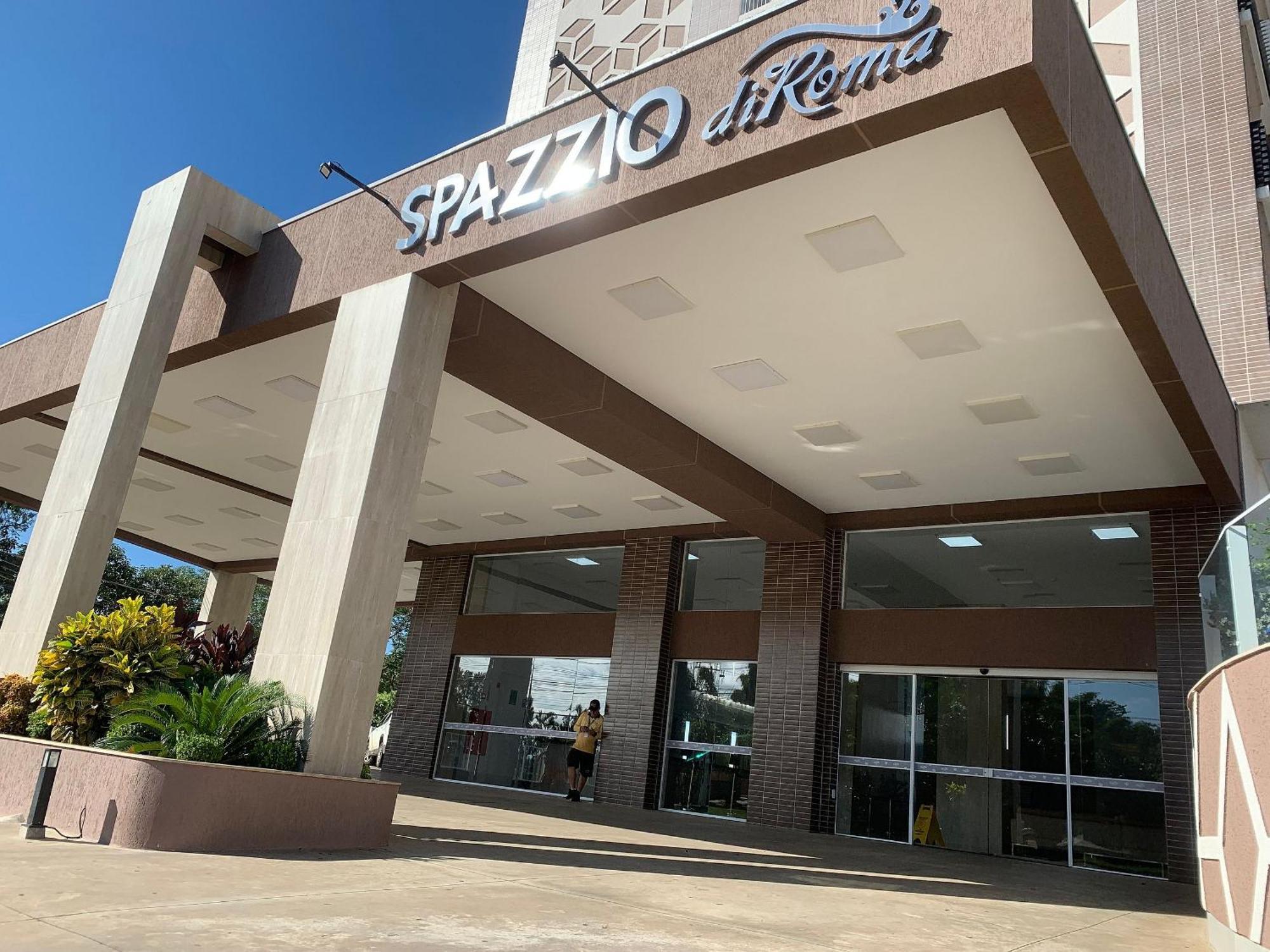 Hotel Spazzio Diroma Cafe Da Manha E Acesso Ao Acqua Park Caldas Novas Esterno foto