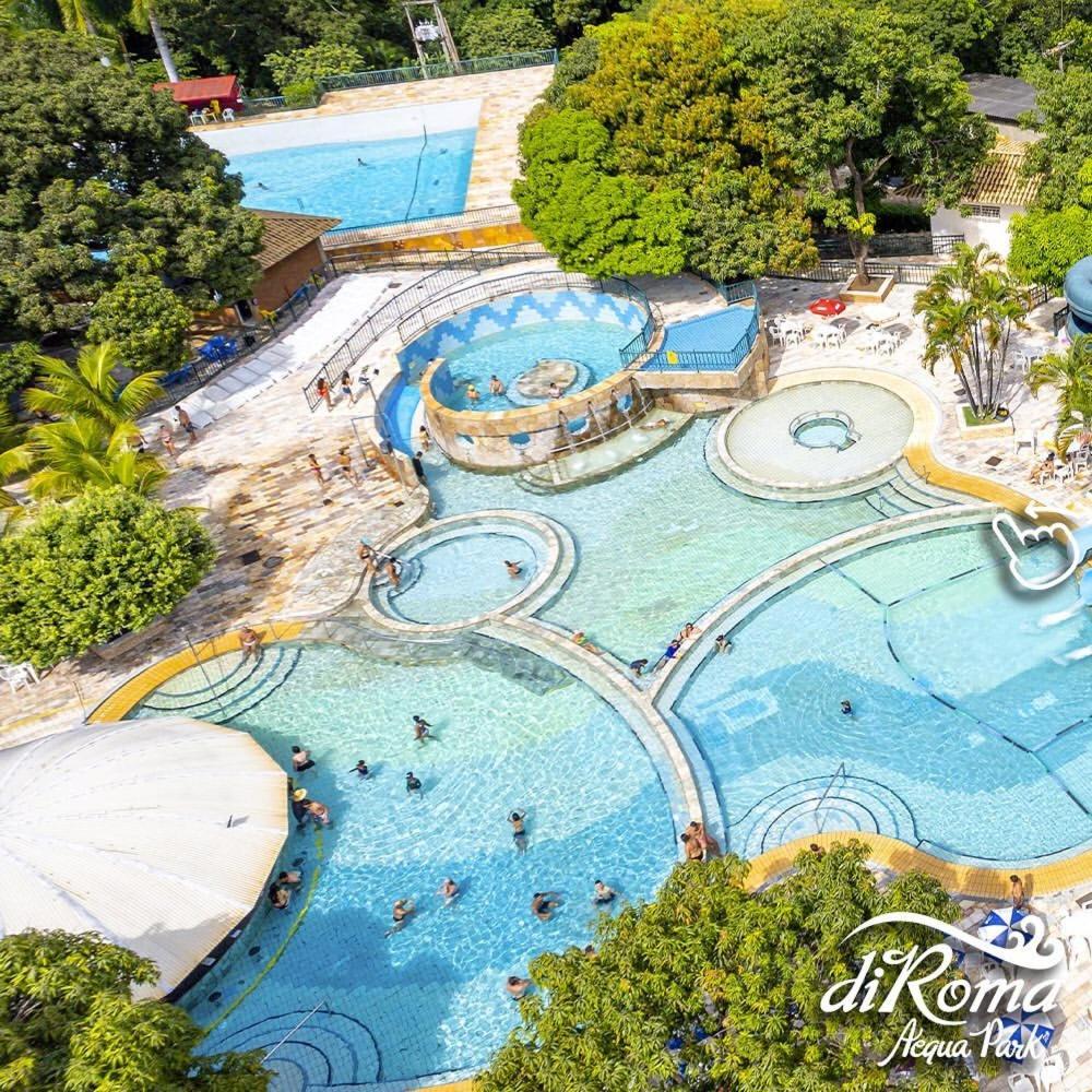 Hotel Spazzio Diroma Cafe Da Manha E Acesso Ao Acqua Park Caldas Novas Esterno foto