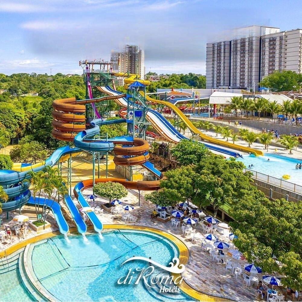Hotel Spazzio Diroma Cafe Da Manha E Acesso Ao Acqua Park Caldas Novas Esterno foto