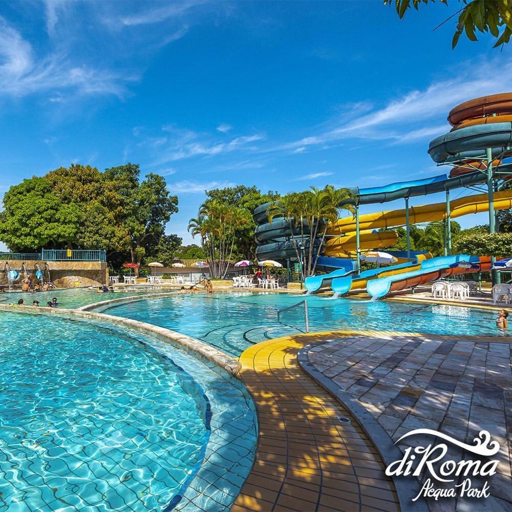 Hotel Spazzio Diroma Cafe Da Manha E Acesso Ao Acqua Park Caldas Novas Esterno foto