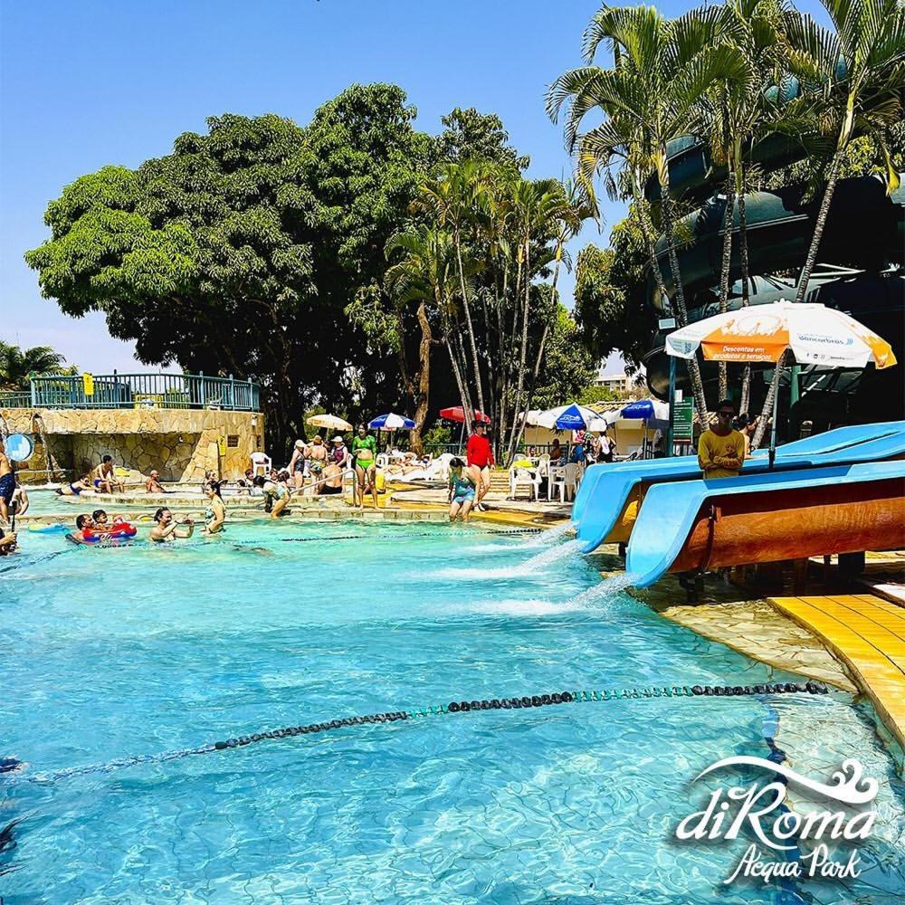 Hotel Spazzio Diroma Cafe Da Manha E Acesso Ao Acqua Park Caldas Novas Esterno foto
