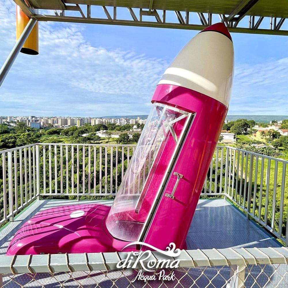 Hotel Spazzio Diroma Cafe Da Manha E Acesso Ao Acqua Park Caldas Novas Esterno foto